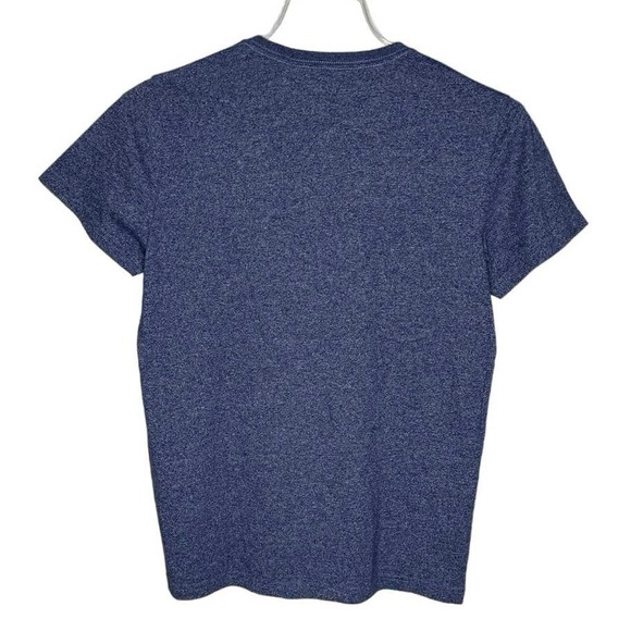 Blaq Melbourne Shirt Mens Medium Heather Blue Basic Everyday Casual Neutral - Picture 2 of 5